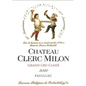 2020 Chateau Clerc Milon 5eme Cru Classe, Pauillac 3x75cl