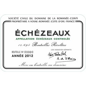 2012 Domaine de la Romanee-Conti, Echezeaux Grand Cru 1x150cl