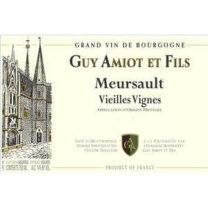 2020 Guy Amiot et Fils, Meursault, Vieilles Vignes 6x75cl