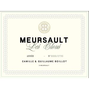 2023 Camille & Guillaume Boillot, Meursault, Les Clous 6x75cl