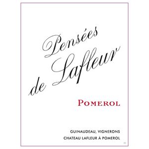 2018 Pensees de Lafleur, Pomerol 6x75cl