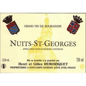 2020 Henri & Gilles Remoriquet, Nuits-Saint-Georges 12x75cl