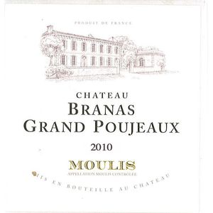 2017 Chateau Branas Grand Poujeaux, Moulis en Medoc 6x150cl