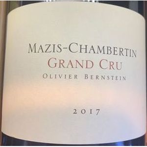 2020 Olivier Bernstein, Mazis-Chambertin Grand Cru 3x75cl