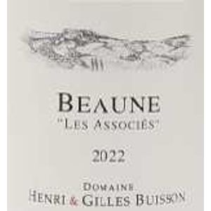 2022 Domaine Henri & Gilles Buisson, Beaune, Les Associes 6x75cl