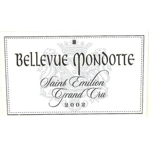 2002 Bellevue Mondotte, Saint-Emilion Grand Cru 12x75cl