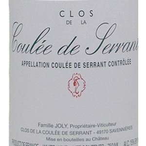 2023 Nicolas Joly, Savennieres Coulee-de-Serrant 6x75cl