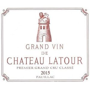 2015 Chateau Latour Premier Cru Classe, Pauillac 3x75cl