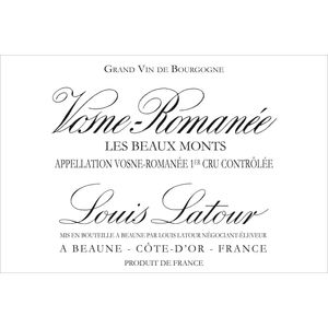 2021 Louis Latour, Vosne-Romanee Premier Cru, Les Beaux Monts 6x75cl