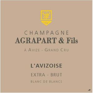 2014 Agrapart & Fils, Avizoise Blanc de Blancs Extra Brut Grand Cru, Avize 6x75cl