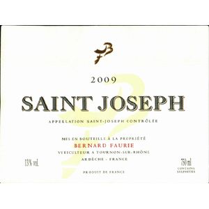 2012 Bernard Faurie, Saint-Joseph 6x75cl