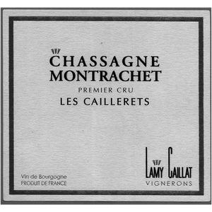2017 Lamy-Caillat, Chassagne-Montrachet Premier Cru, Cailleret 1x150cl