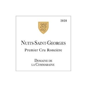 2022 Domaine de la Commaraine, Nuits-Saint-Georges Premier Cru, Ronciere 6x75cl