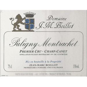 2018 J. M. Boillot, Puligny-Montrachet Premier Cru, Champ Canet 12x75cl