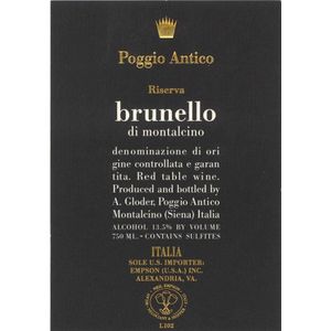 2016 Poggio Antico, Brunello di Montalcino, Riserva 6x75cl