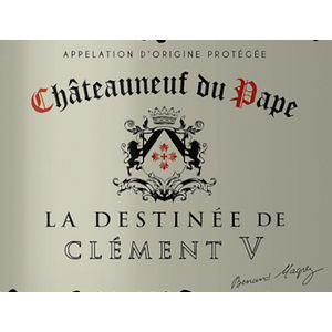 2017 Bernard Magrez, Chateauneuf-du-Pape, La Distinee de Clement V 6x75cl