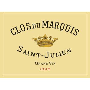 2018 Clos du Marquis, Saint-Julien 6x75cl