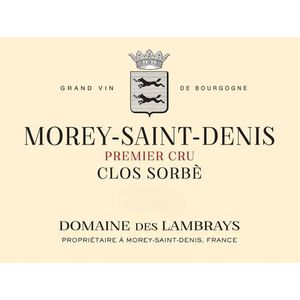 2022 Domaine des Lambrays, Morey-Saint-Denis Premier Cru, Clos Sorbe 6x75cl