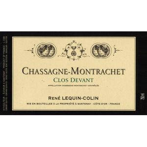 2021 Rene Lequin Colin, Chassagne-Montrachet, Clos Devant 6x75cl