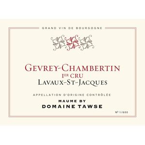2021 Domaine Tawse, Gevrey-Chambertin Premier Cru, Lavaux St-Jacques 3x75cl