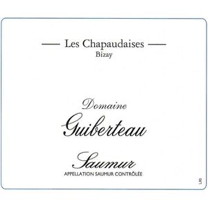 2019 Domaine Guiberteau, Saumur, Les Chapaudaises 6x75cl