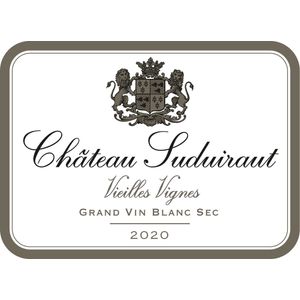 2020 Chateau Suduiraut, Vieilles Vignes Grand Vin Blanc Sec 6x75cl