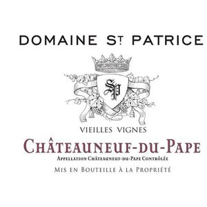 2019 Domaine St. Patrice, Chateauneuf-du-Pape, Vieilles Vignes 6x75cl