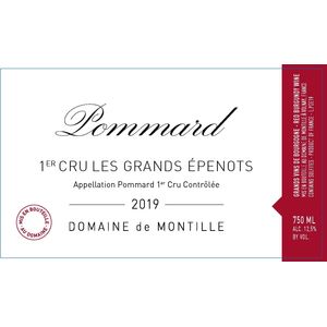 2019 Domaine de Montille, Pommard Premier Cru, Les Grands Epenots 6x75cl