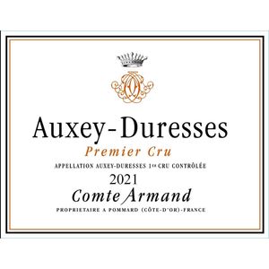 2021 Comte Armand, Auxey-Duresses Premier Cru 6x75cl