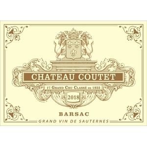 2018 Chateau Coutet Premier Cru Classe, Barsac 6x75cl