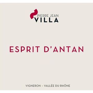 2020 Pierre Jean Villa, Esprit d'Antan Rouge, Collines Rhodaniennes 3x150cl