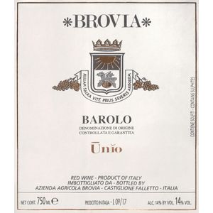 2014 Brovia, Barolo, Unio 6x75cl