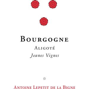 2023 La Pierre Ronde (Antoine Lepetit de la Bigne), Bourgogne Aligote, Jeunes Vignes 6x75cl