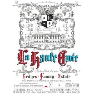 2019 Hedges Family Estate, La Haute Cuvee, Red Mountain 6x75cl