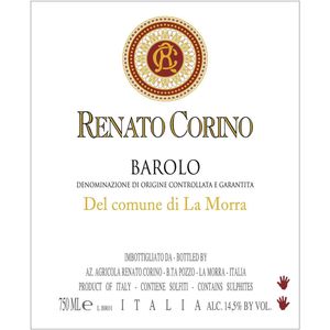 2019 Renato Corino, Barolo, Morra 6x75cl