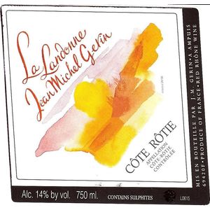 2018 Jean-Michel Gerin, Cote Rotie, La Landonne 3x75cl