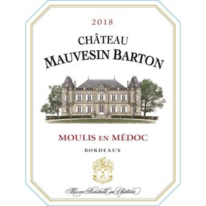 2018 Chateau Mauvesin Barton, Moulis en Medoc 6x150cl