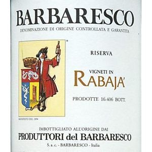 2015 Produttori del Barbaresco, Barbaresco, Rabaja Riserva 6x75cl