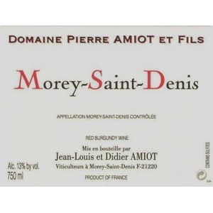 2018 Pierre Amiot, Morey-Saint-Denis, Rouge 3x150cl