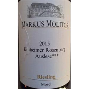 2015 Markus Molitor, Kinheimer Rosenberg Riesling Auslese ***, Mosel 6x75cl