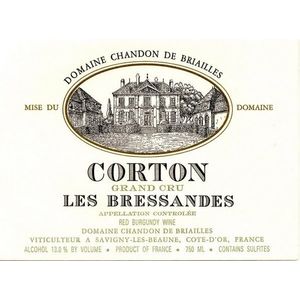 2011 Domaine Chandon de Briailles, Corton Grand Cru, Les Bressandes 12x75cl