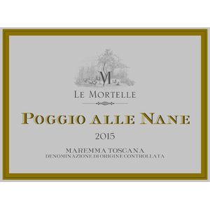 2015 Mortelle, Maremma Toscana, Poggio Alle Nane 6x75cl