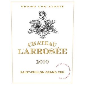 2010 Chateau L'Arrosee Grand Cru Classe, Saint-Emilion Grand Cru 12x75cl
