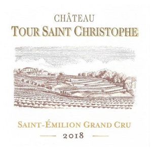 2018 Chateau Tour Saint Christophe, Saint-Emilion Grand Cru 3x150cl