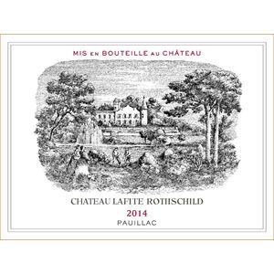 2014 Chateau Lafite Rothschild Premier Cru Classe, Pauillac 6x75cl