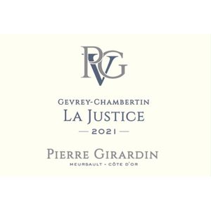 2021 Pierre Girardin, Gevrey-Chambertin, La Justice 6x75cl