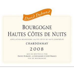 2019 David Duband, Bourgogne, Hautes Cotes de Nuits Blanc 6x75cl