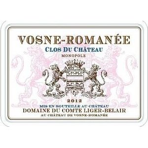 2013 Domaine du Comte Liger Belair, Vosne-Romanee, Clos du Chateau 12x75cl