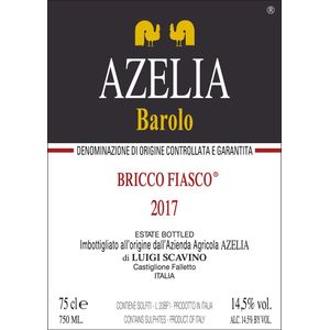 2017 Azelia, Barolo, Bricco Fiasco 6x75cl