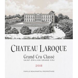 2018 Chateau Laroque Grand Cru Classe, Saint-Emilion Grand Cru 6x75cl